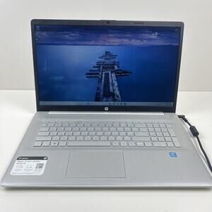 HP 17-cn0030nr 17in Laptop Intel N5030 4gb MEM 256gb SSD Win11 with Charger